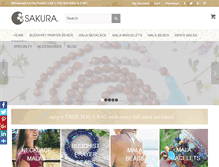Tablet Screenshot of buddhistmala.com